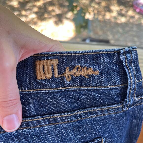 KUT From The Kloth Women's Medium Wash Bootcut Jeans Size 18W - Picture 6 of 10